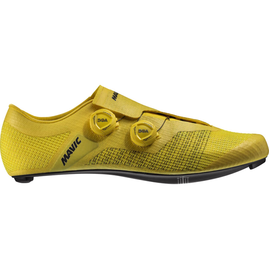 Mavic Ultimate III Road Cycling Shoes – Yellow | Size M / 7 | Cycling Gears Hub