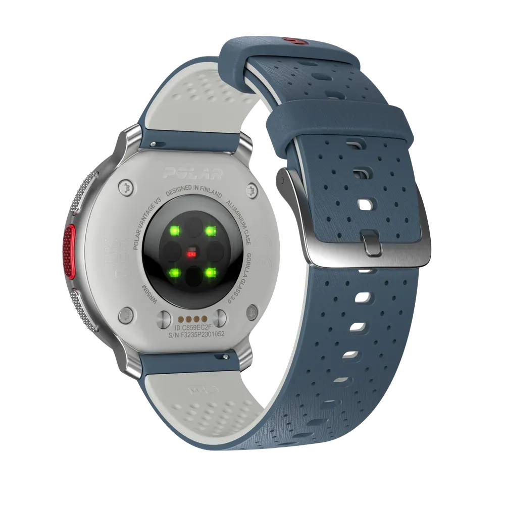 Polar Vantage V3 – Premium Multisport GPS Smartwatch with AMOLED Display, Dual-Frequency GPS, Maps, Advanced Training & Recovery Tools [SKY BLUE COLOR]