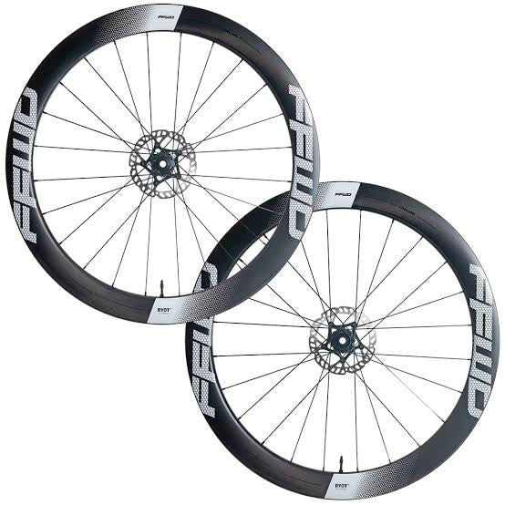 FFWD Ryot55 Carbon Tubeless Ready Disc Brake Wheelset - Shimano Hub 11/12speed| Cycling Gears Hub