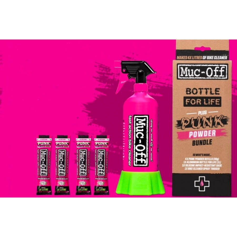 Muc-off Punk Powder Bundle For Life Bundle | Cycling Gears Hub