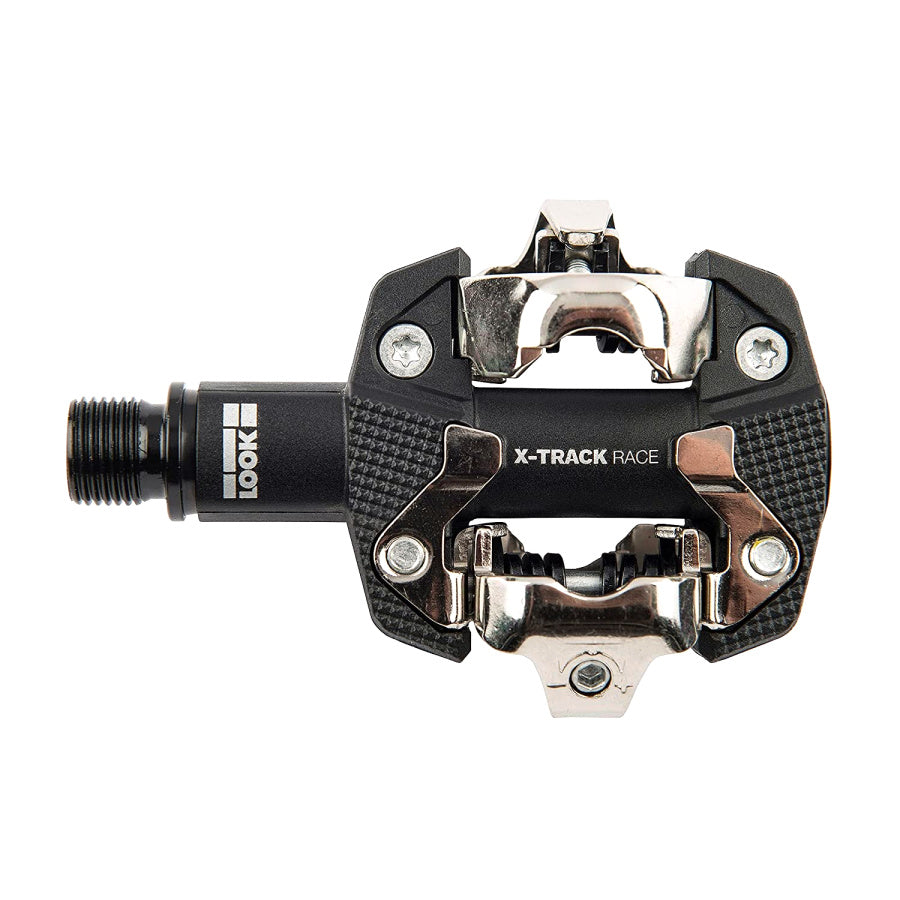 LOOK X-Track MTB Pedals – Black | SPD-Compatible Off-Road Pedals | Cycling Gears Hub