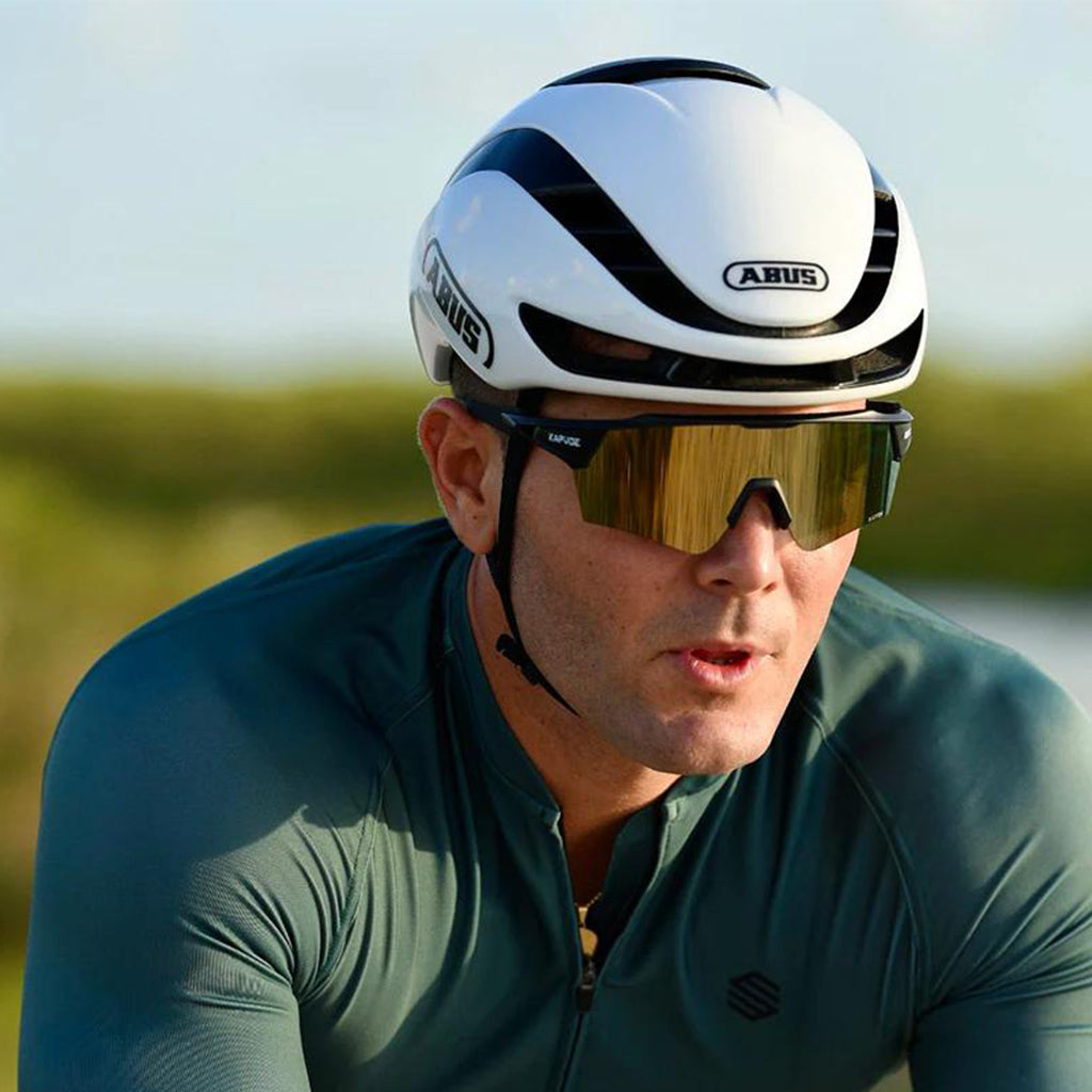 KAPVOE Dreamchaser Wings Cycling Sunglasses –Gold/Black
