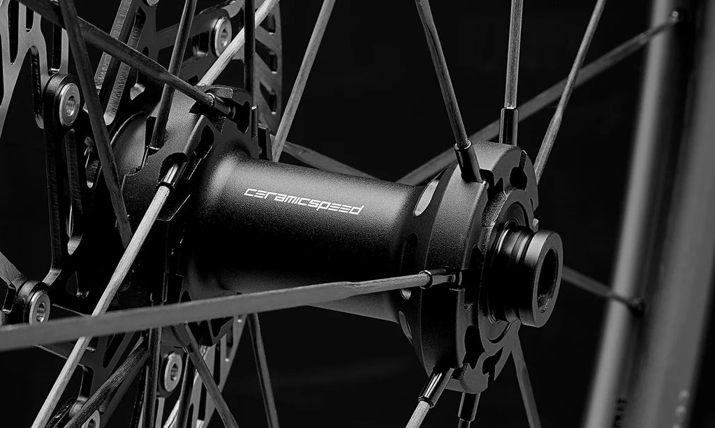 FFWD Raw 55 Carbon Tubeless Ready Disc Brake Wheelset (Creamic speed hub)- Shimano Color -Glossy Black| Cycling Gears Hub