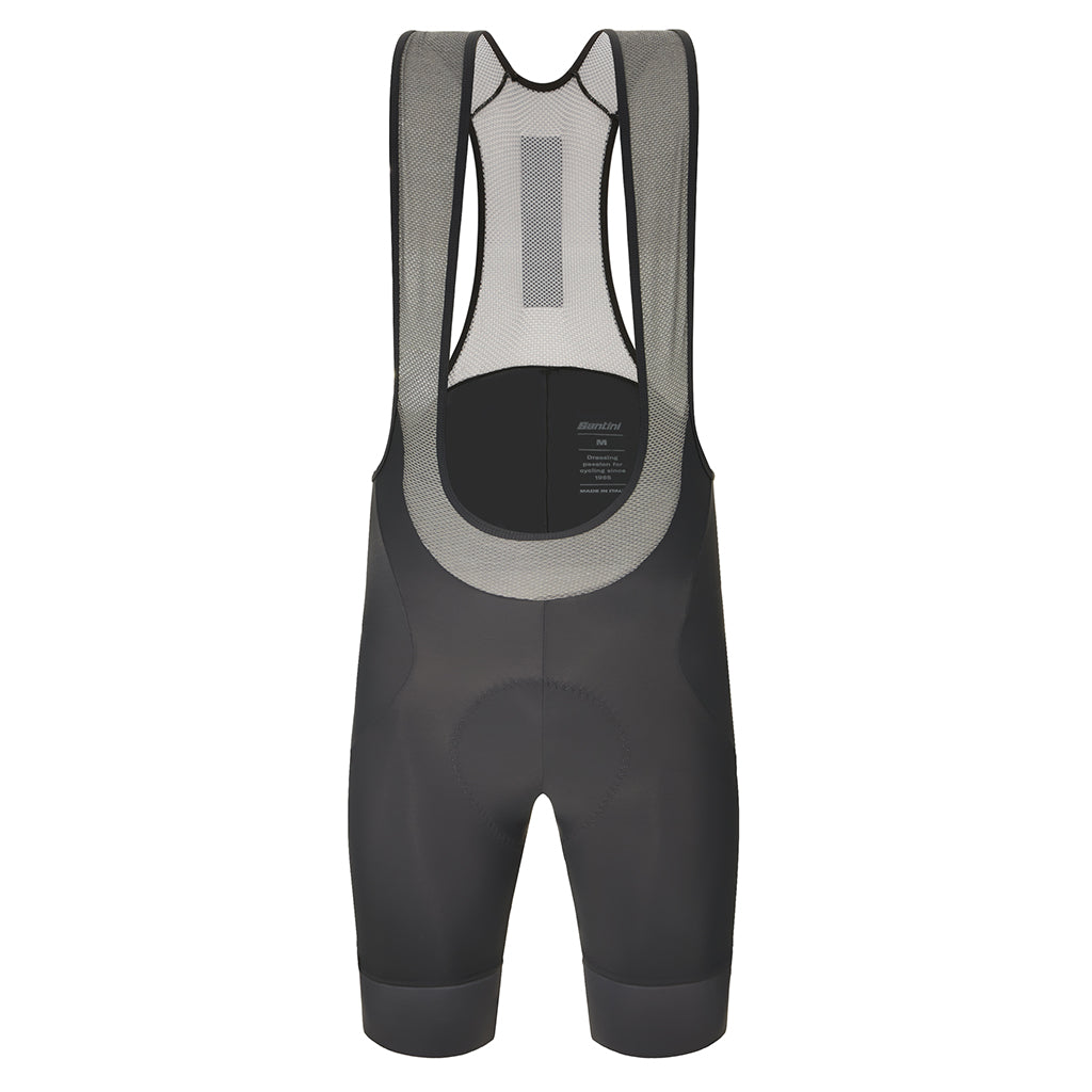 SANTINI KARMA DELTA BIBSHORTS-GREY SIZE-M