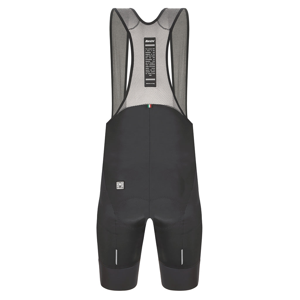 SANTINI KARMA DELTA BIBSHORTS-GREY SIZE-M