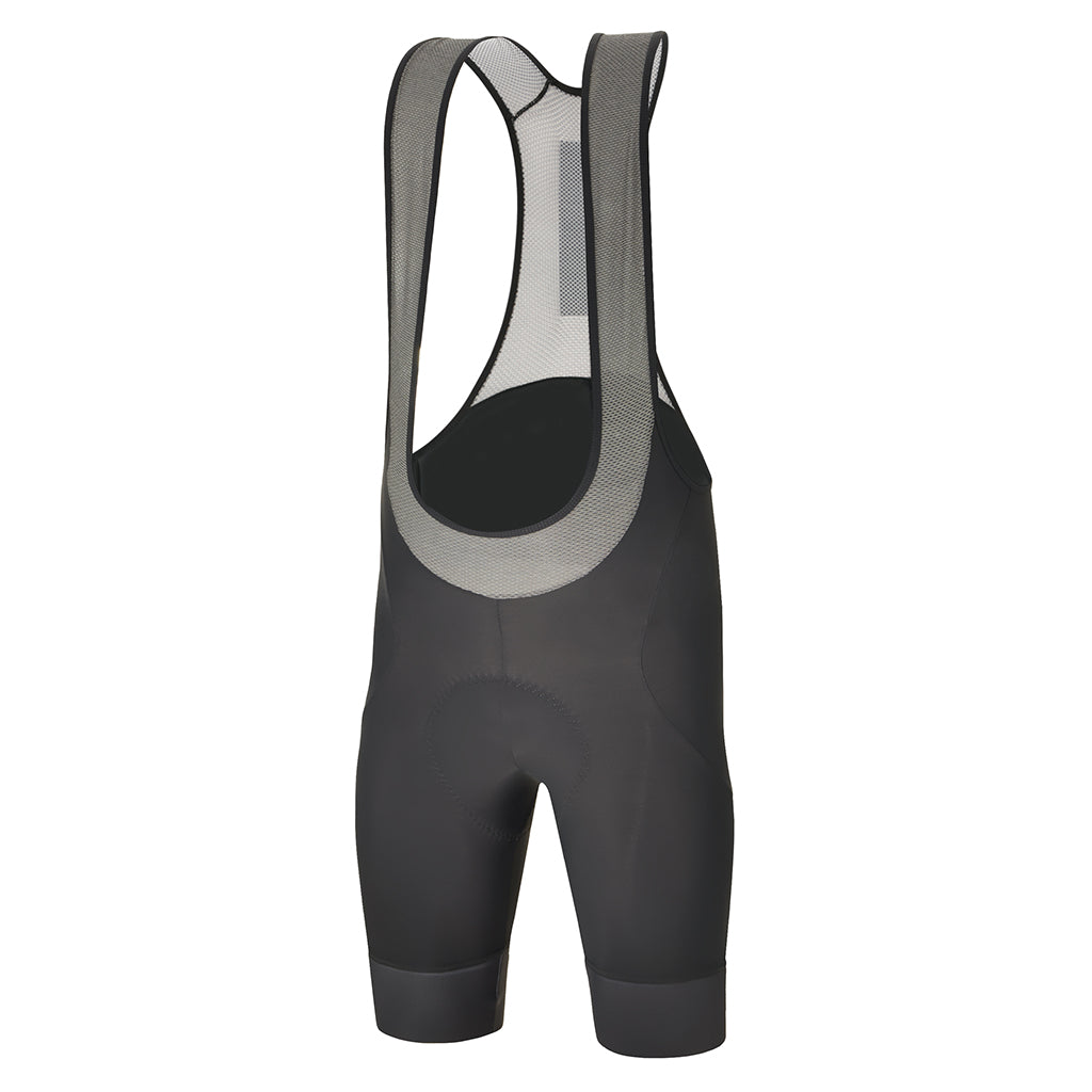 SANTINI KARMA DELTA BIBSHORTS-GREY SIZE-M