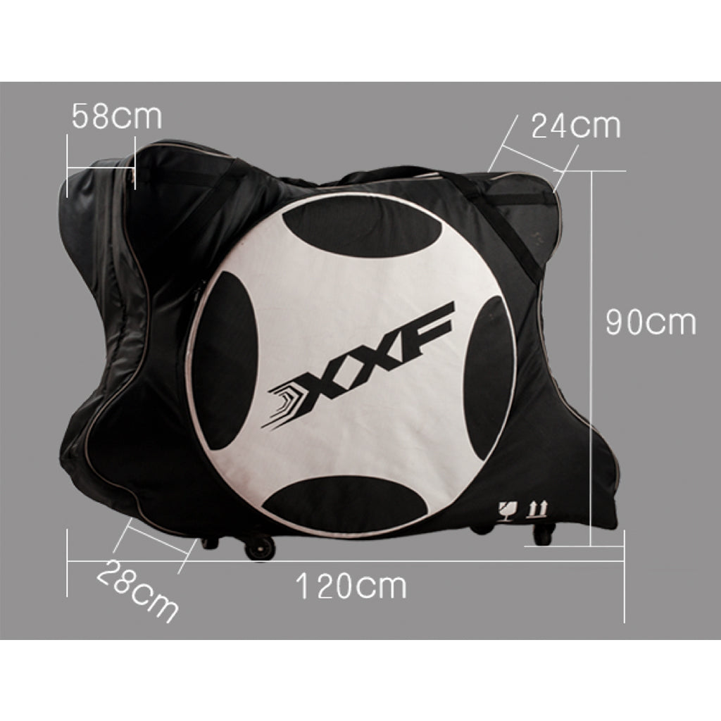 XXF N1602 Bike Travel Bag (Black/White)Road Bike