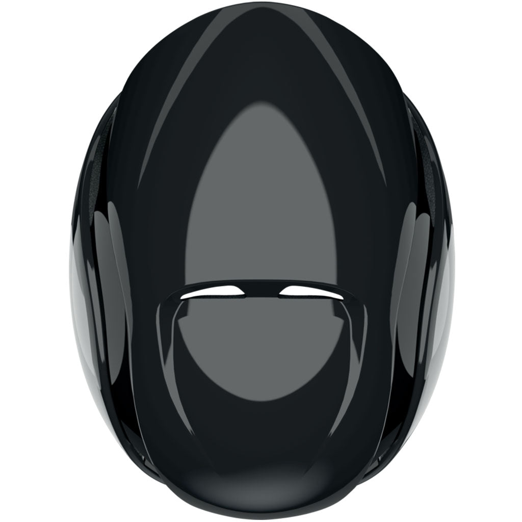 Abus Gamechanger Aero Road Helmet With Shiny Black Color | Cycling Gears Hub