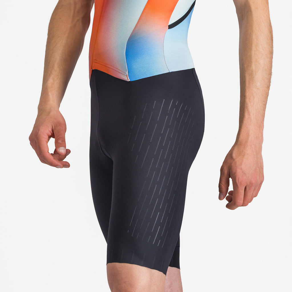Castelli Free Sanremo 3 Suit Short Sleeve Paprika Sky | Cycling Gears Hub