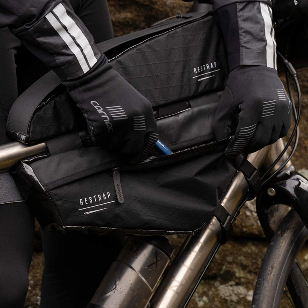 Restrap Race Frame Bag Black Color