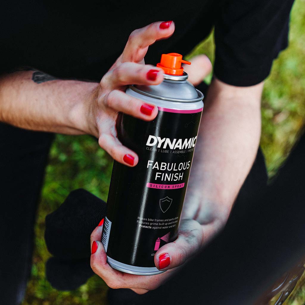 Dynamic Fabulous Finish Silicon Spray Clean bike| Cycling Gears Hub