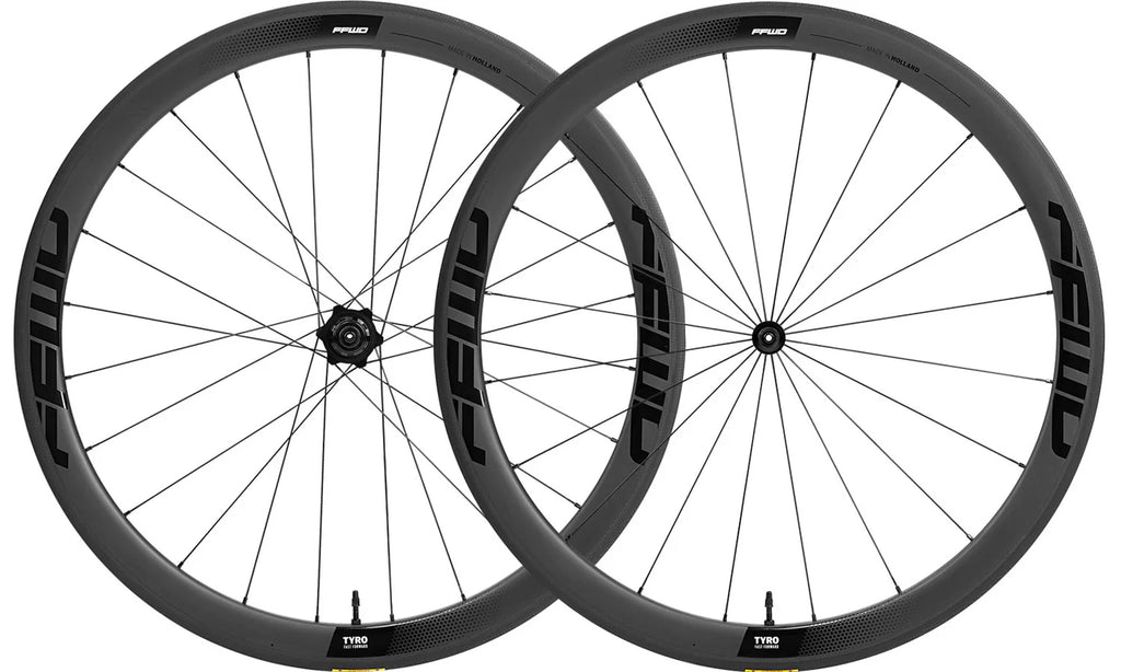 FFWD Tyro Carbon Tubeless Ready Rim Brake Wheelset - Shimano Grey Color| Cycling Gears Hub