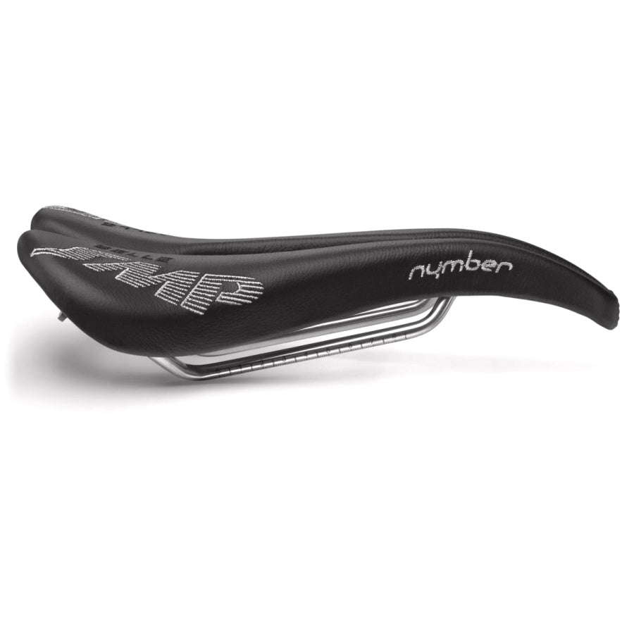 Selle SMP Nymber Saddle Black – Ergonomic Performance Saddle for Road & MTB 267×139mm | Cycling Gears Hub