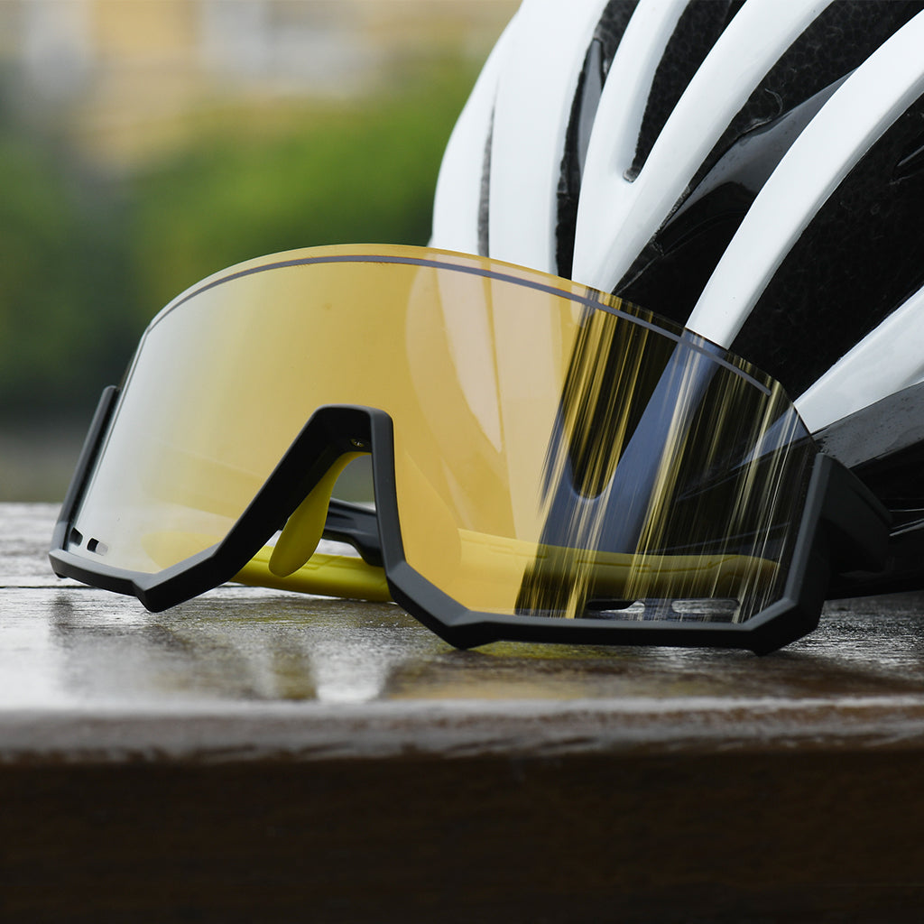 Magicshine Sprinter Classic Sport Sunglasses Yellow Black