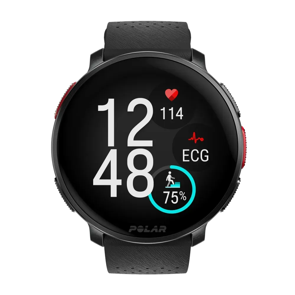Polar Vantage V3 – Premium Multisport GPS Smartwatch with AMOLED Display, Dual-Frequency GPS, Maps, Advanced Training & Recovery Tools [Black Color]