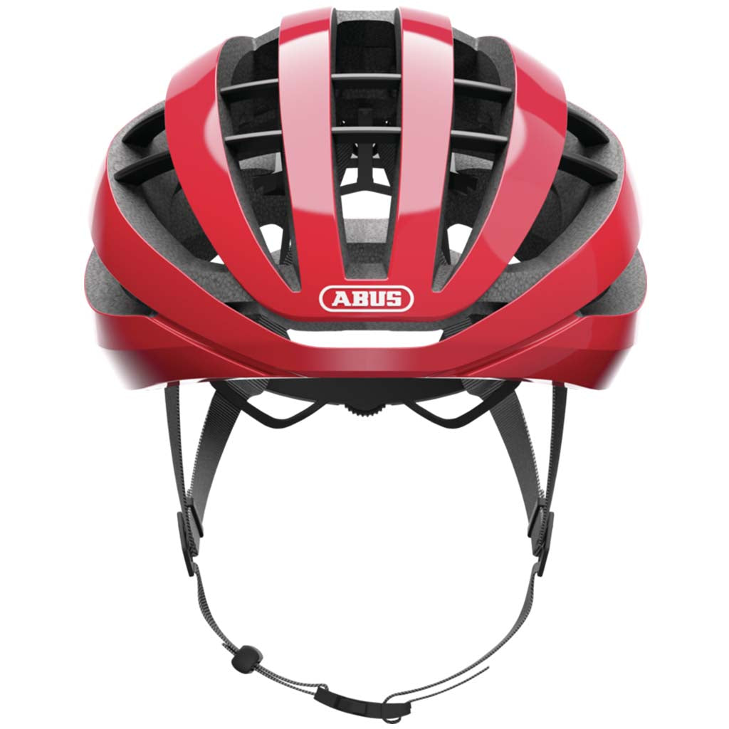 Abus Aventor Road Cycling Helmet Color -Racing Red|Cycling Gears Hub