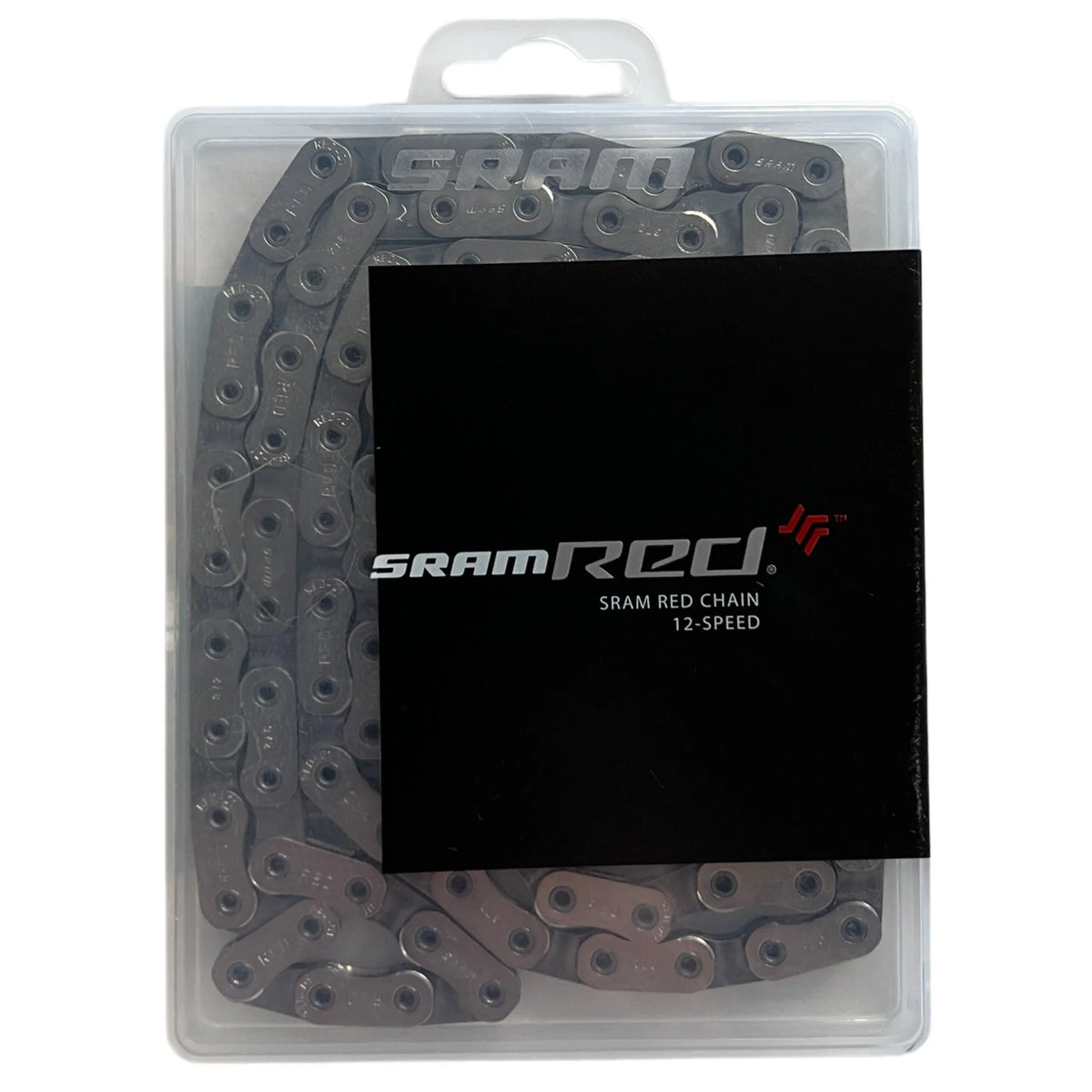 SRAM RED D1 12-Speed Flattop Chain – 114 Links | PowerLock D1 | Silver | Poly Pack | Cycling Gears Hub