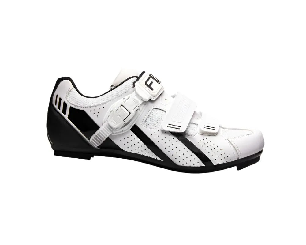 FLR F-15 Road Cycling Shoe (White) | Cycling Gears Hub