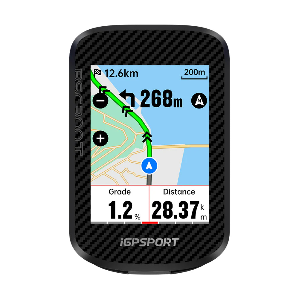 iGPSPORT BSC300T GPS Bike Computer | 2.4” Color Touchscreen with Offline Maps | Cycling Gears Hub