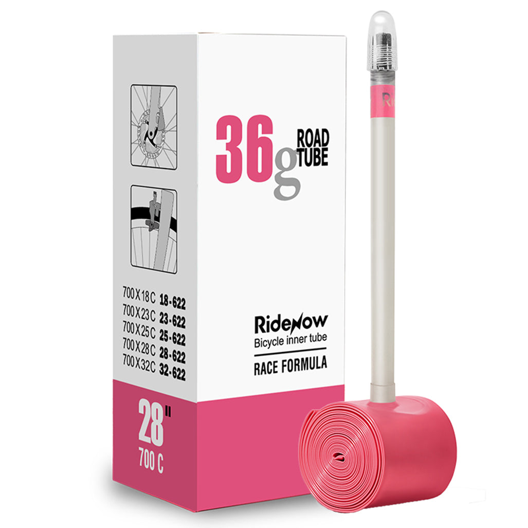 RideNow 700x18-32c Road Inner Tube Only 36g| Cycling Gears Hub