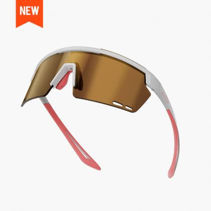 Magicshine Rouler Classic Sports Sunglasses White&Pink Color