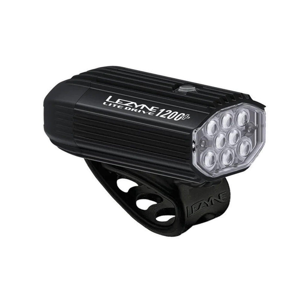 Lezyne Lite Drive 1200Lumrns Front Light Color-Black| Cycling Gears Hub