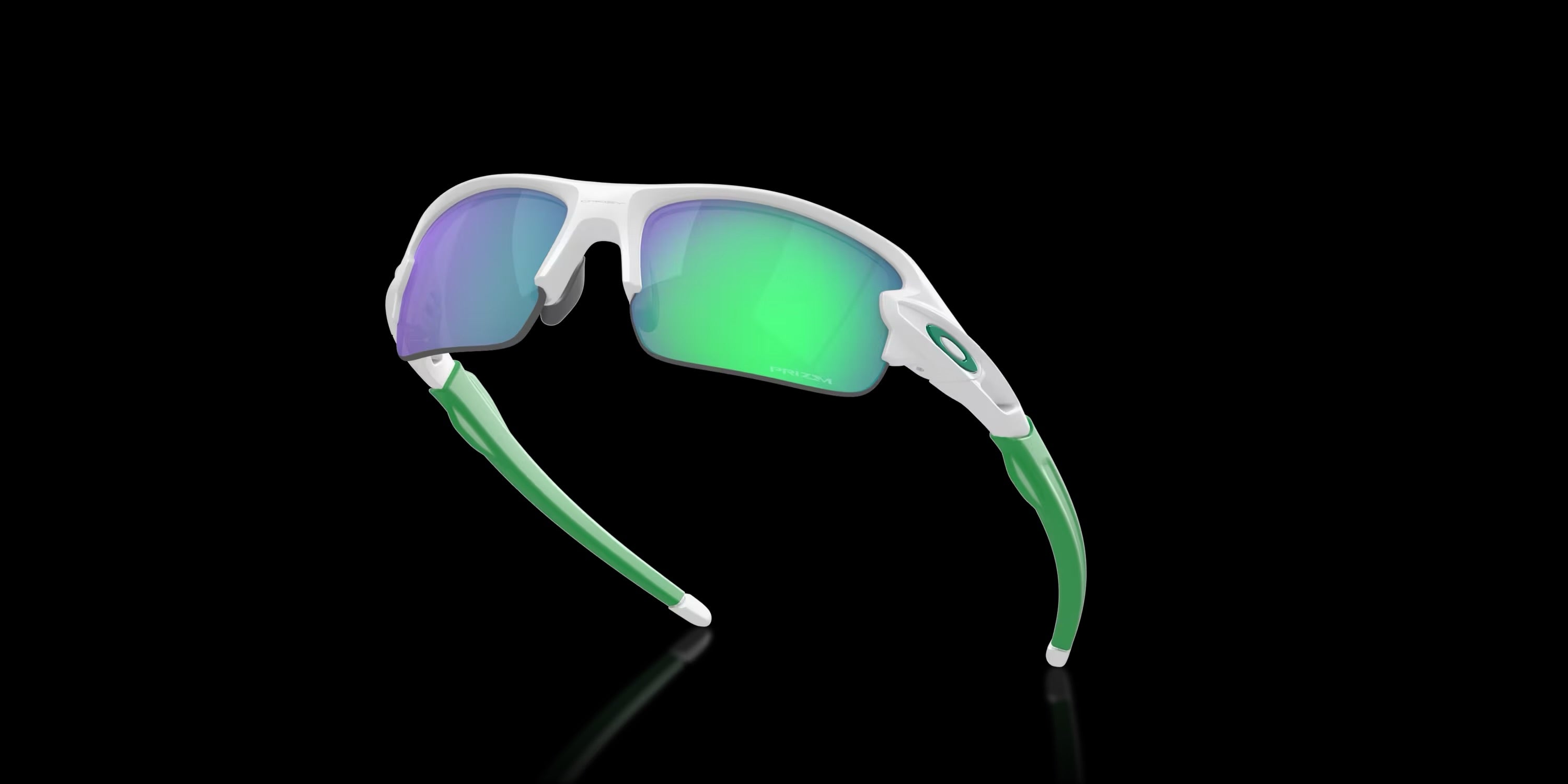 Oakley Flak® XXS (Youth Fit) Prizm Jade Lenses, 
Matte White Frame Age range-7to 10years