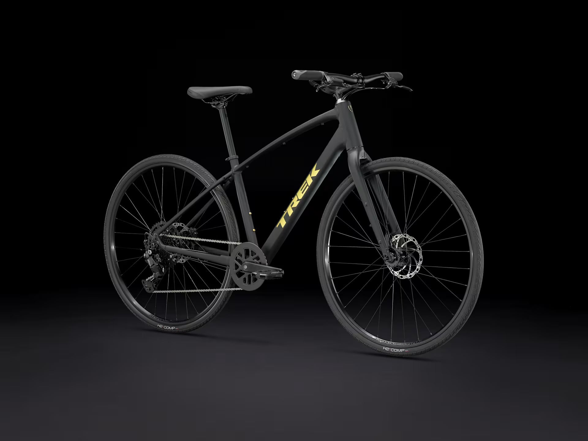 Trek FX 2 Gen 4 (Matte Trek Black) | Cycling Gears Hub