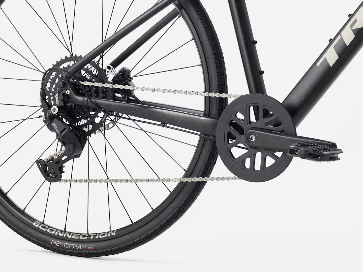 Trek FX 2 Stepover Gen 4 (Carbon Dark Grey) | Cycling Gears Hub