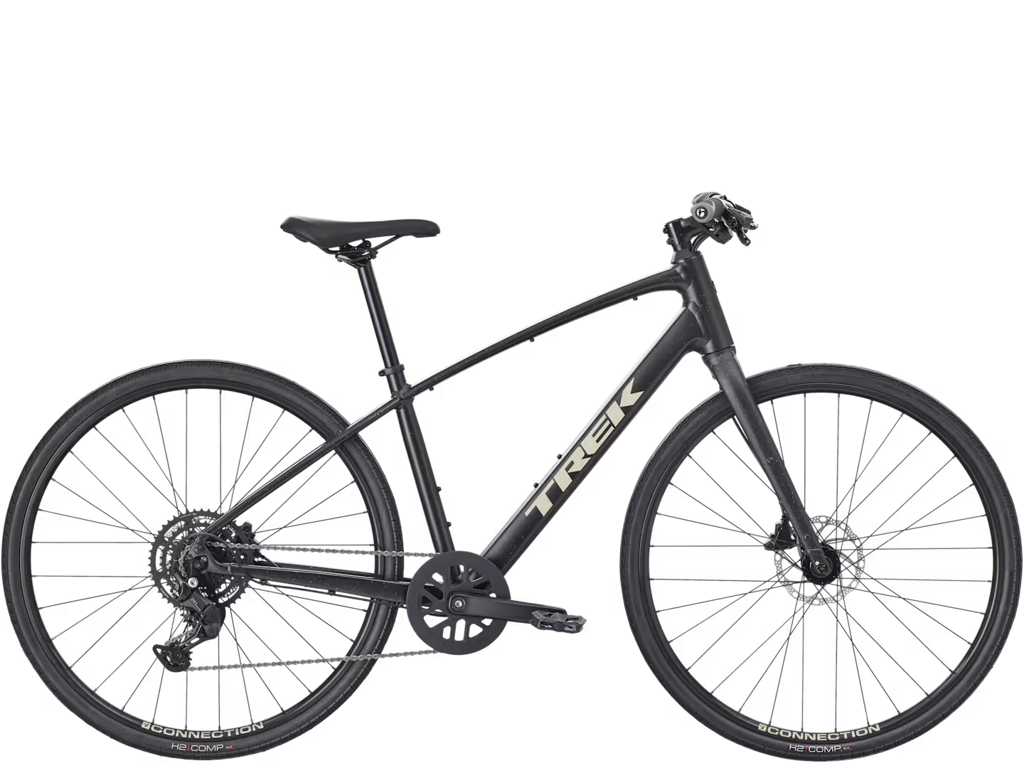 Trek FX 2 Stepover Gen 4 (Carbon Dark Grey) | Cycling Gears Hub