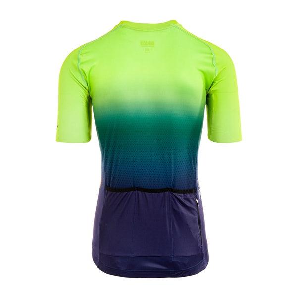 Bioracer Spitfire Mens Cycling Jersey (Jupiter Sunset Green) | Cycling Gears Hub