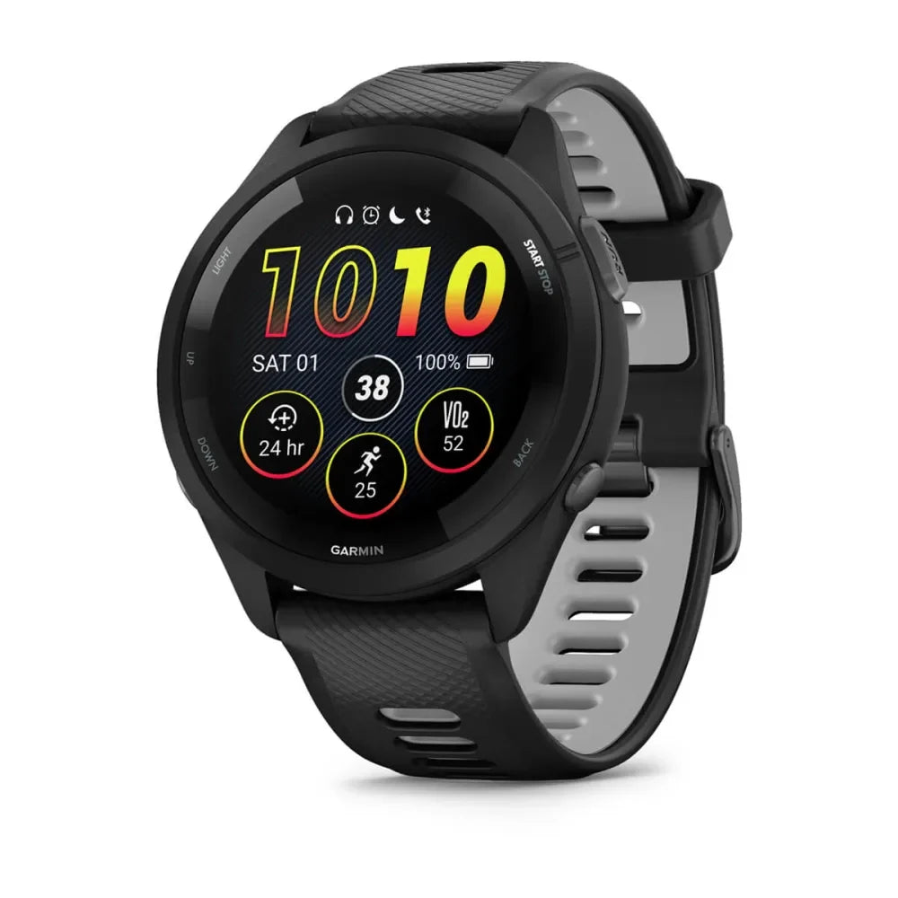 Garmin Forerunner 265 Running Smartwatch &Cycling with HRV & Training Insights |CYCLING GEARS HUB