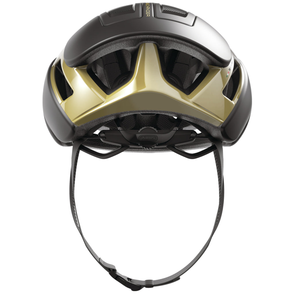 Abus GameChanger 2.0 Helmet – Black/Gold | Aerodynamic Pro Road Cycling Helmet
