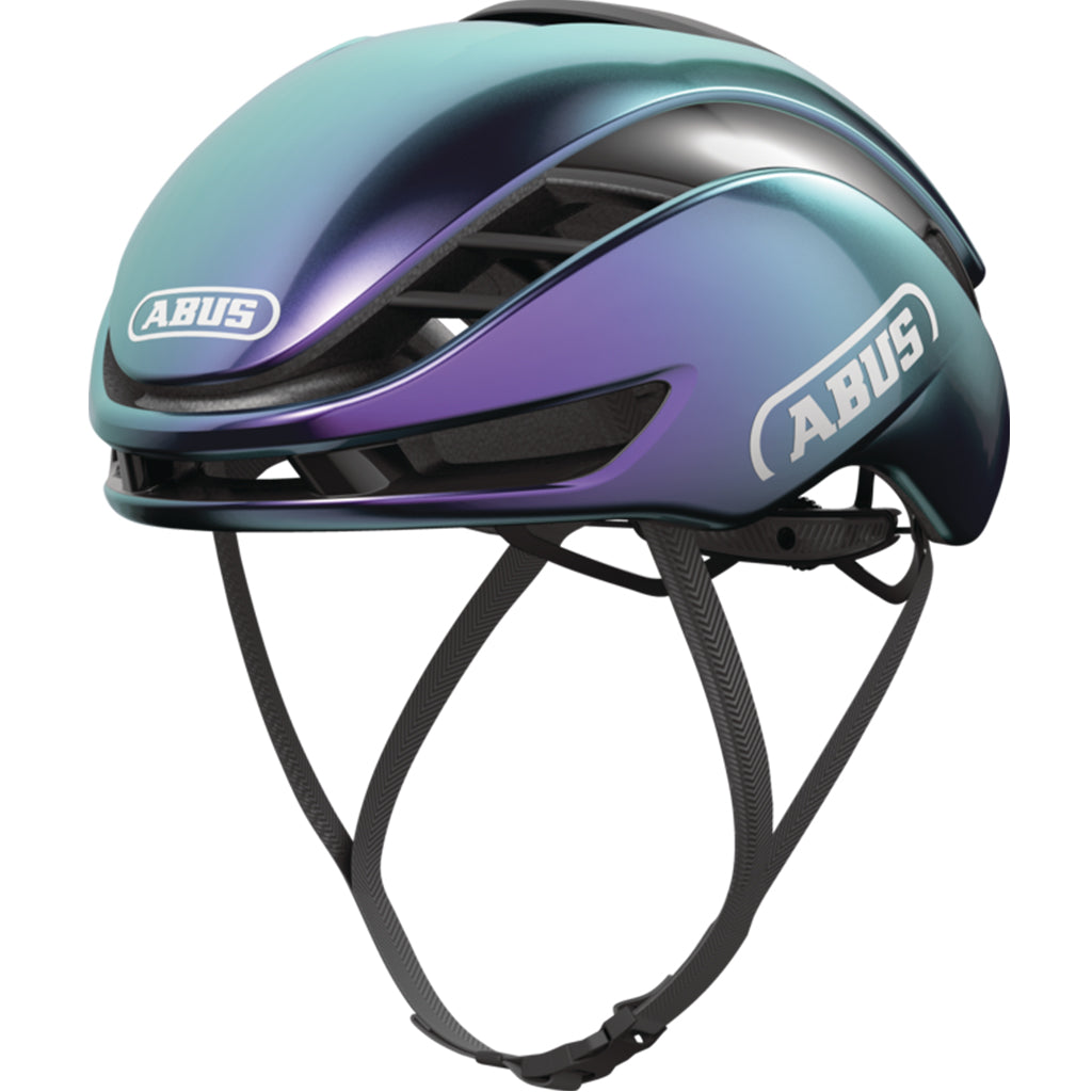 Abus Gamechanger 2.0 Aero Road Cycling Helmet (Flipflop Purple) | Cycling Gears Hub