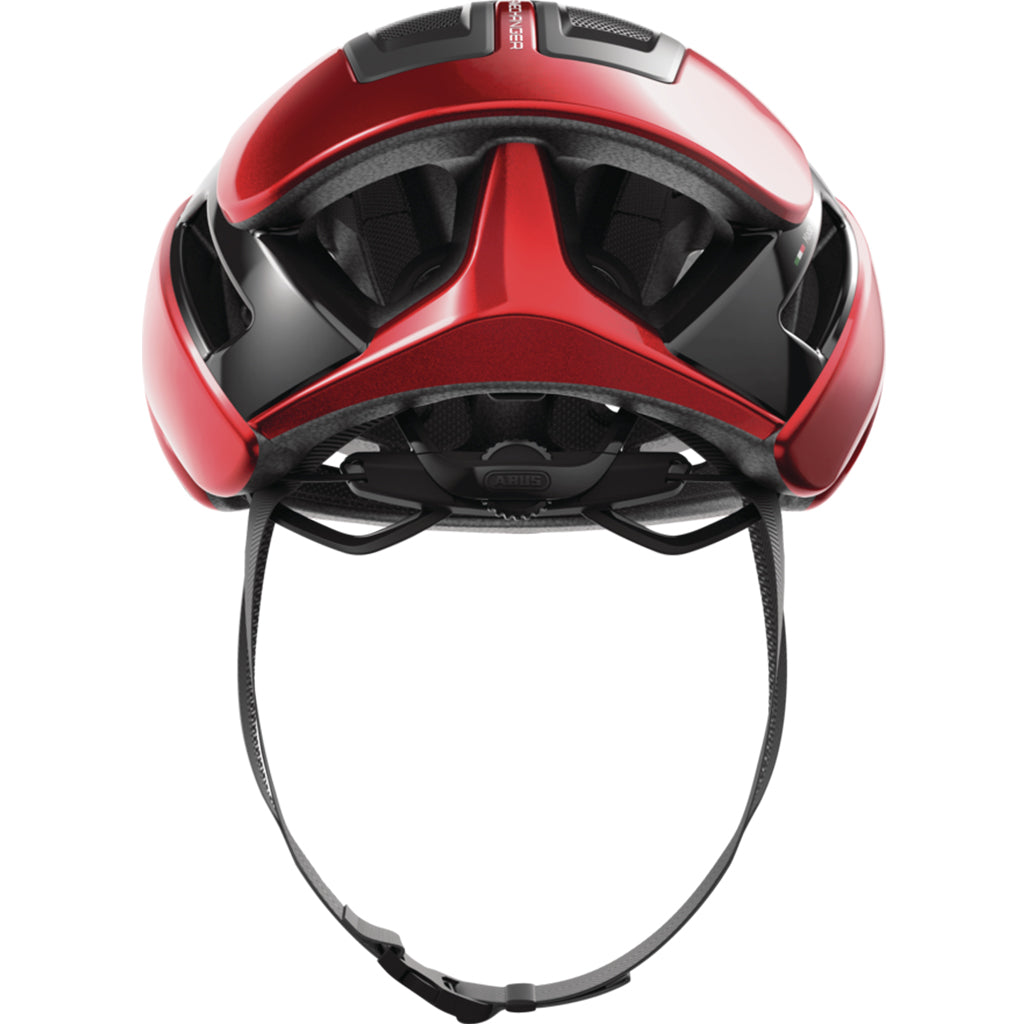 Abus GameChanger 2.0 Helmet – Performance Red | Pro-Level Aerodynamic Road Cycling Helmet