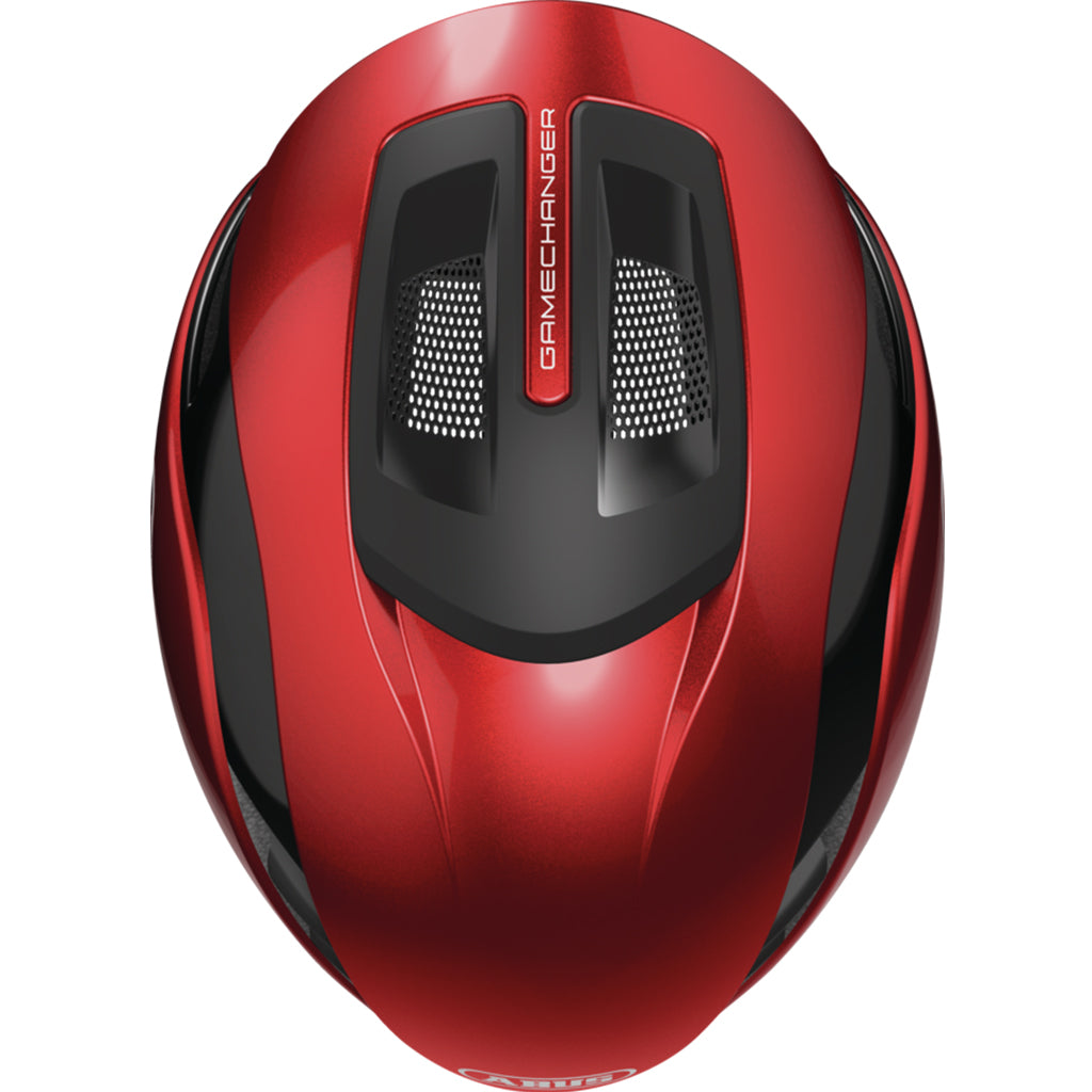 Abus GameChanger 2.0 Helmet – Performance Red | Pro-Level Aerodynamic Road Cycling Helmet