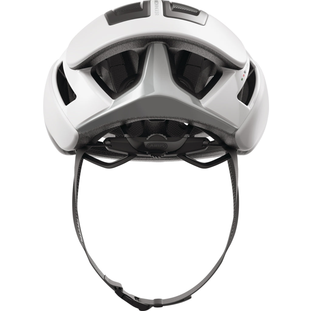 Abus GameChanger 2.0 Helmet – Polar White | Pro-Level Aerodynamic Road Cycling Helmet