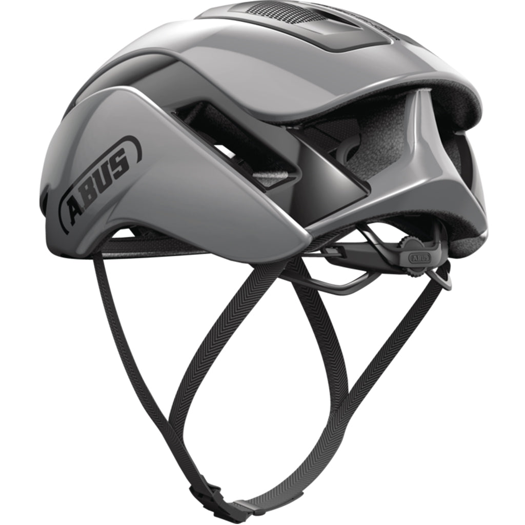 Abus Gamechanger 2.0 Aero Road Cycling Helmet (Race Grey) | Cycling Gears Hub