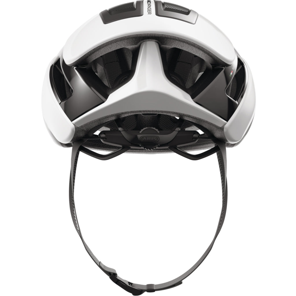 Abus Gamechanger 2.0 Aero Road Cycling Helmet (Shiny White) | Cycling Gears Hub