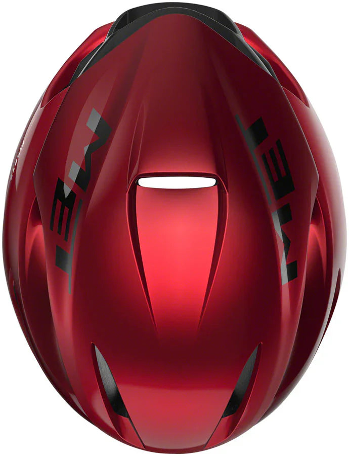 MET Manta MIPS Road Cycling Helmet (Matt Glossy/Red Metallic) | Cycling Gears Hub