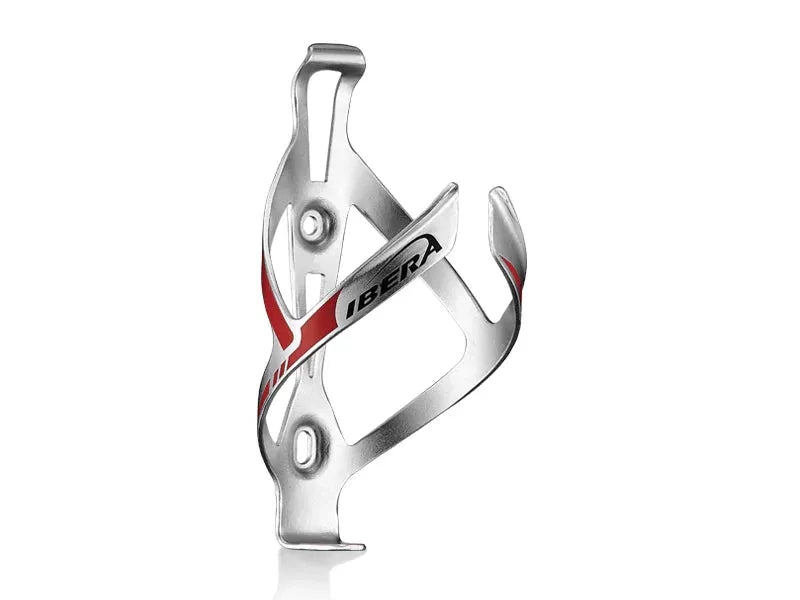 Ibera Aluminum Bottle Cage (Silver) | Cycling Gears Hub