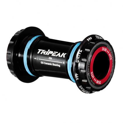 Tripeak Shimano/SRAM/Rotor 3 in 1 ITA Threaded Bottom Bracket (Black) | Cycling Gears Hub