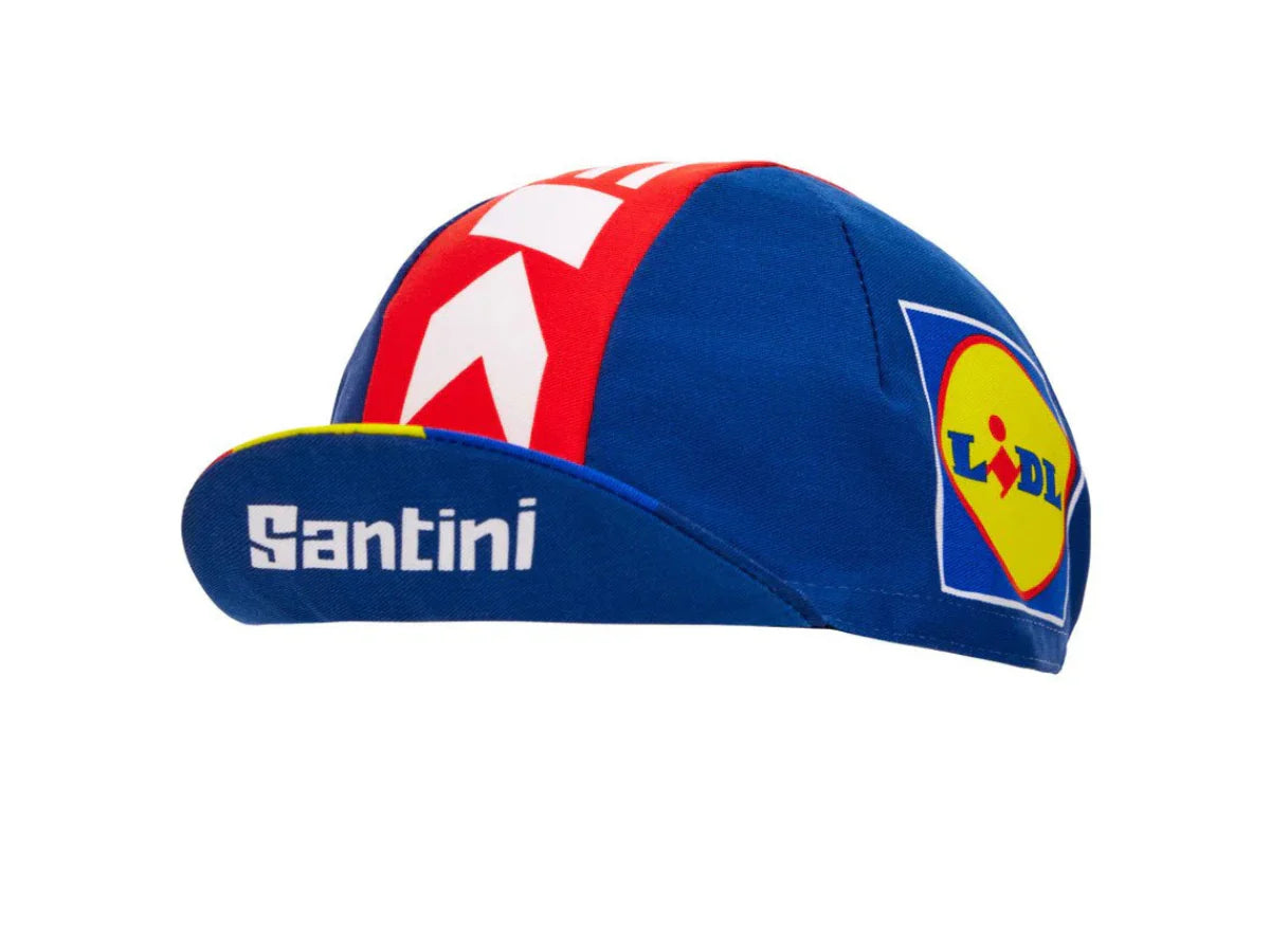 SANTINI LIDL-TREK FANLINE CYCLING CAP-PRINT