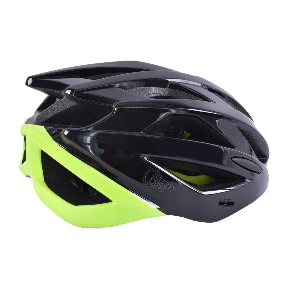 Safety Labs Juno Road Cycling Helmet (Black/Yellow) | Cycling Gears Hub