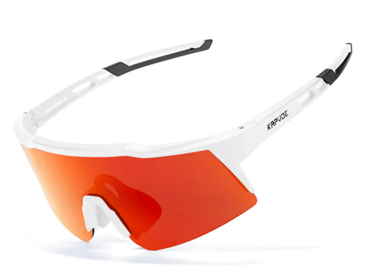 KAPVOE K9028 Kids Sports Sunglasses Color Red/White