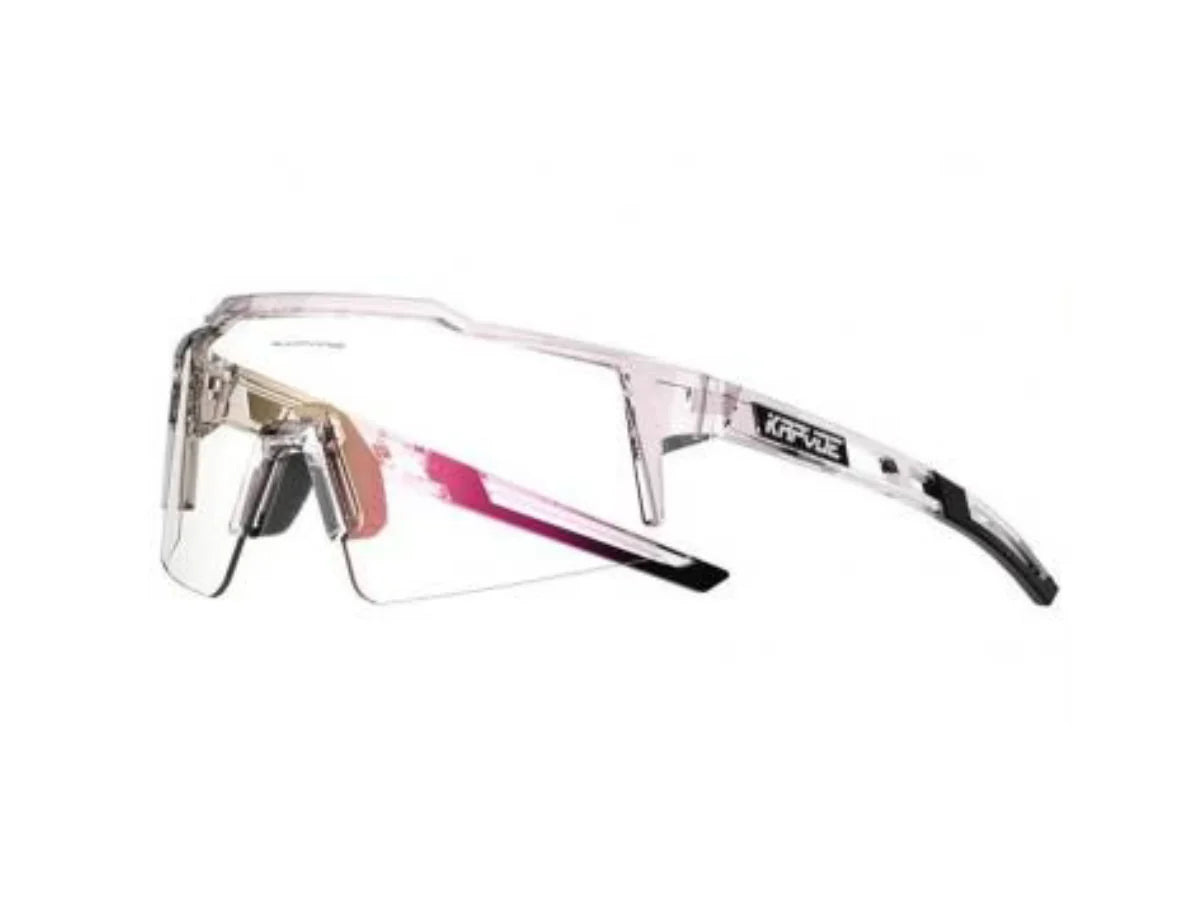 KAPVOE KE9023 Color Change Photochromic Sunglasses Pink