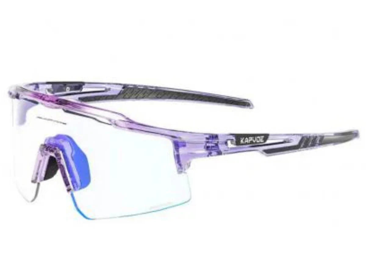 KAPVOE X75 Colour PhotoChromic Cycling Sunglasses – Blue