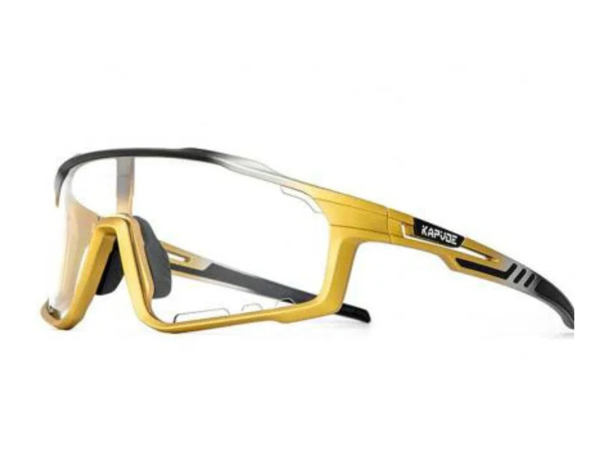 KAPVOE X76 Antifog PC Sunglasses– Black/Gold