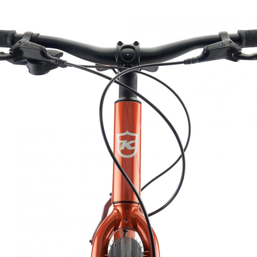 Kona Dew Plus Urban Bike – Satin Orange color