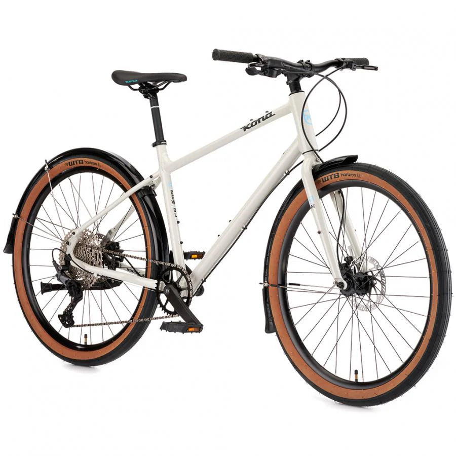 Kona Dew Deluxe Urban Bike – Gloss Cloud White
